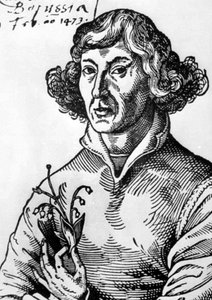 Nicolas Copernic (1473-1543) astronome polonais (gravure)
