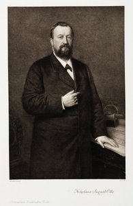 Nikolaus August Otto, ingénieur allemand, vers 1870