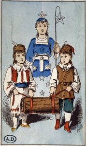 La griffe de Noël, fin du 19e siècle - Unbekannter Künstler