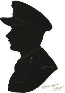 Officier norvégien, Seconde Guerre mondiale - Unbekannt