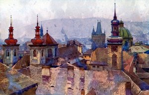 Vieille ville (Staré Mesto), Prague - Unbekannter Künstler
