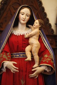 Oratorio confraternale del SS.mo Crocefisso (1714) : Vierge à l