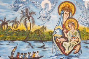 Fresque Notre-Dame du Togo, Togoville, Togo - Unbekannt
