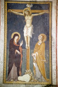 Peinture, abbaye Santa Maria d