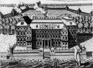 Palais de A. Menshikov sur l