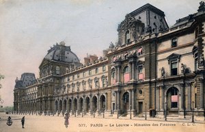 Paris, France : Le Louvre, Ministère des Finances - Unbekannter Künstler