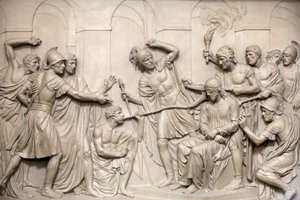 Sculpture dans l