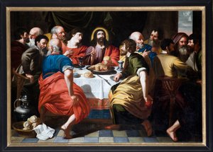 Église paroissiale (Parochiekerk Sint-Pieter). La Cène - Unbekannter Künstler