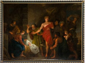 Église paroissiale (Parochiekerk Sint-Salvator). Intérieur. - Unbekannter Künstler