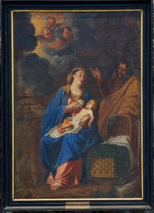 Église paroissiale (Parochiekerk Sint-Walburga). - Unbekannter Künstler