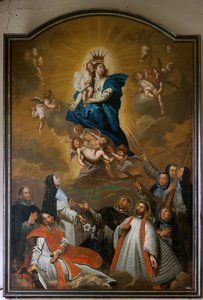 Église paroissiale. Intérieur. Peinture.