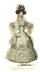 Robe de mariée parisienne de 1830 - Unbekannter Künstler