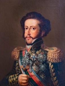 Pedro I du Brésil et IV du Portugal. Portrait. - Alec Hunter