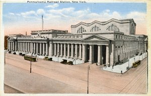 Gare de Pennsylvania Railroad, New York - Unbekannter Künstler