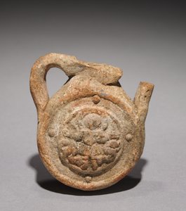 Flacon de pèlerin avec Saint Ménas, 500-700