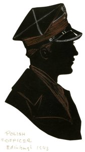 Officier polonais, Édimbourg, Seconde Guerre mondiale