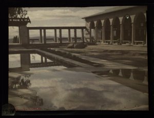 Piscine, Santa Barbara, vers 1915 - Unbekannter Künstler