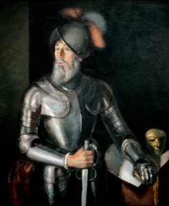 Portrait de Francisco Pizarro - Unbekannter Künstler