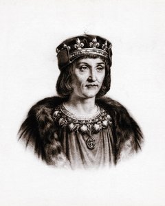 Portrait de Louis XII (1462-1515), roi de France. Gravure - Unbekannter Künstler