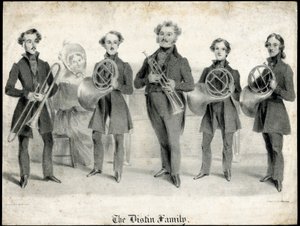 Portrait de la famille Distin - Unbekannt