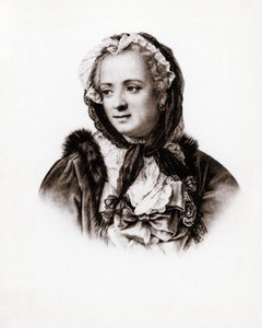 Portrait de la reine de France Marie Lescszinska, Reine de France - Unbekannter Künstler