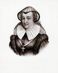 Portrait de la reine de France Marie Stuart (Marie Ière d