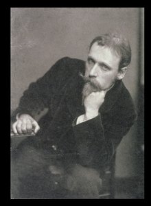 Photographie de portrait de Walter Crane (1845-1915) par Frederick Hollyer (1837-1933) 1886 (photo n/b) - Unbekannt