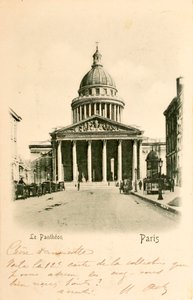 Carte postale/Panthéon/Paris/Seine/Île-de-France/France - William M. Timlin