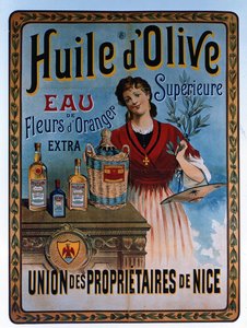 Affiche publicitaire pour l