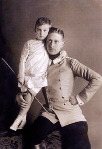 Prince Guillaume de Hohenzollern (1882-1951) alias Prince héritier, fils de l