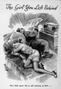 Propagande. La fille que tu as laissée derrière. 1941 - Unbekannt