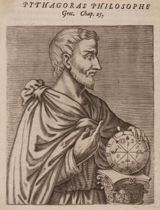 Pythagore, philosophe et mathématicien grec, 6e siècle av. J.-C.