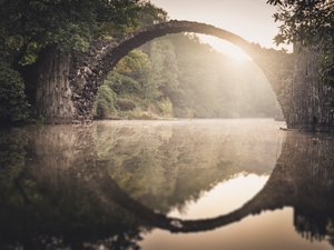 Rakotzbrücke - Étude 5, Saxe, Allemagne - Leopold Blonder