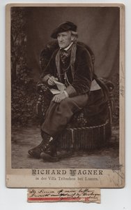 Richard Wagner (1813-1883) (1868, photographie) - Unbekannter Künstler