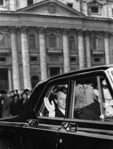 Robert Kennedy. Rome. 1966.