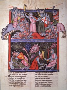 Roland soufflant dans son cor à Roncevaux - Unbekannter Künstler