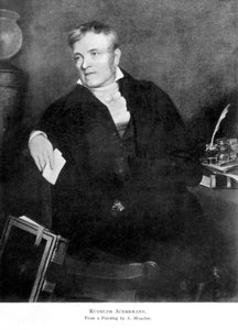Rudolph Ackermann, éditeur allemand, début du 19e siècle - Unbekannt