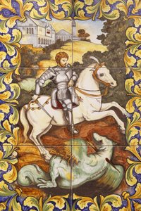 Saint-Georges terrassant le dragon, Malte - Unbekannt
