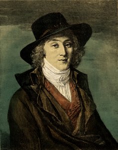 Saint-Just - portrait - Unbekannter Künstler