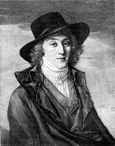 Saint-Just - portrait - Unbekannter Künstler