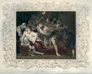 Samson capturé par les Philistins - Bible - Unbekannter Künstler