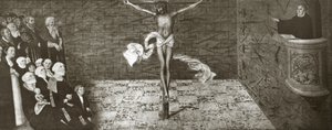 Scène de la vie du réformateur protestant Martin Luther - Unbekannter Künstler
