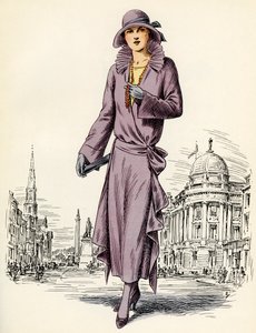 Mode des femmes écossaises : 1922 - Unbekannter Künstler