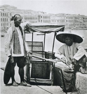Chaise à porteurs à Hong Kong - Unbekannt
