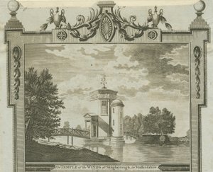 Shugborough - Temple des Vents : gravure, nd [vers 1770] - Unbekannt