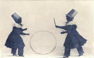 Silhouette de deux membres de la famille Brett - Unbekannt