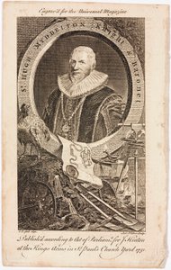 Sir Hugh Myddelton, orfèvre et ingénieur gallois, vers les années 1620 - Unbekannt