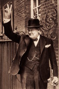 Sir Winston Churchill - Unbekannter Künstler