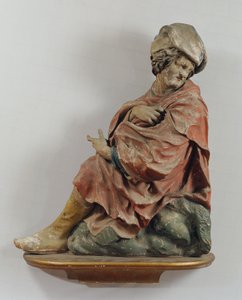 Homme assis - Unbekannter Künstler