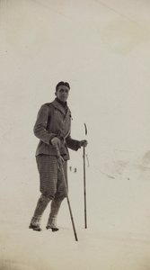 Skieur à Abetone
